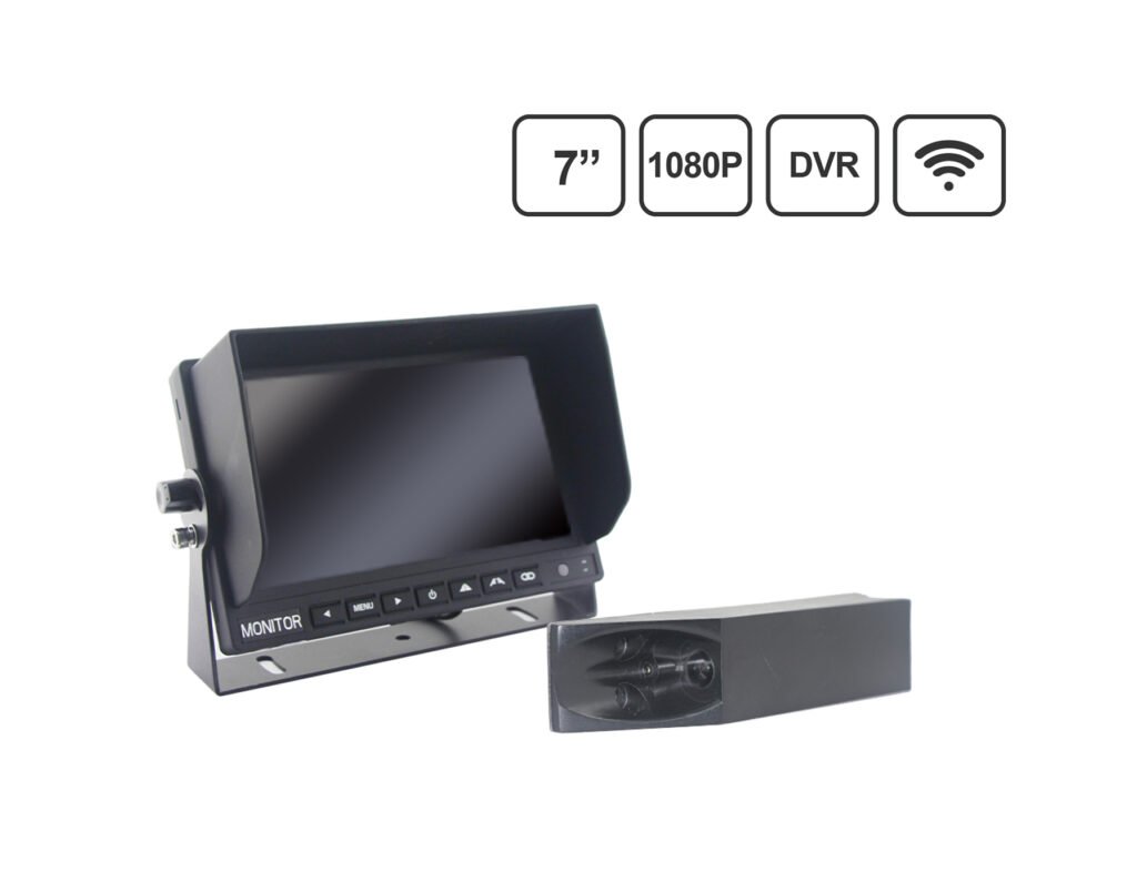 DVR 7 Inch 1080P Wireless Magnetic Forklift Camera System