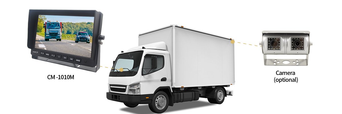 10.1" Standard Definition Rear View Monitor