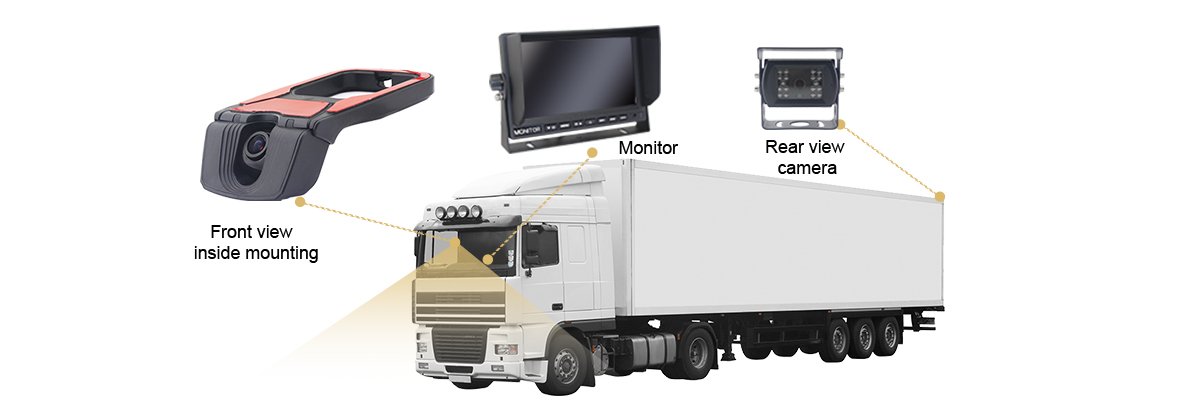 1080P HD 12V Vehicle Front View Camera